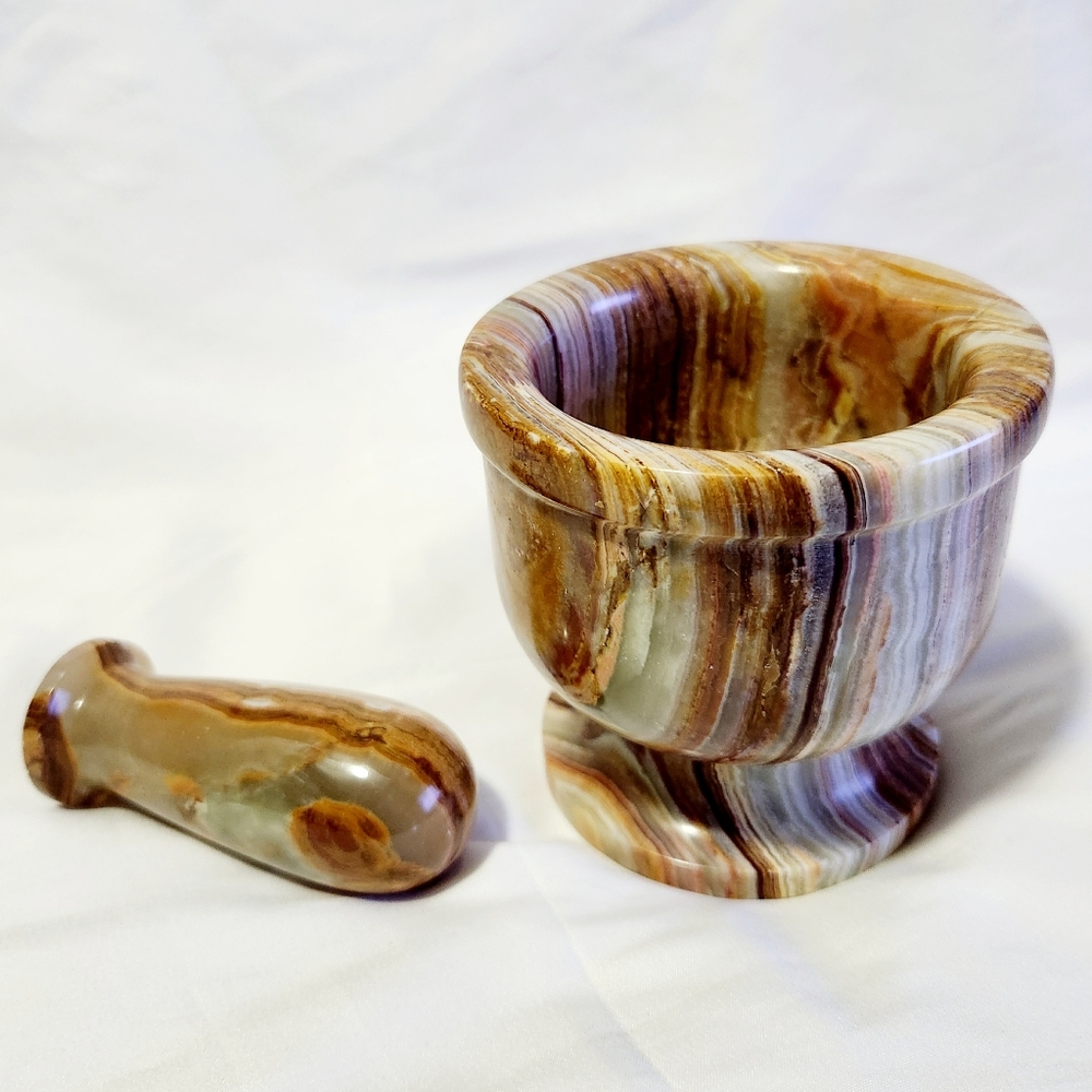 Onyx Mortar and Pestle (Large) - Picture 5 of 8